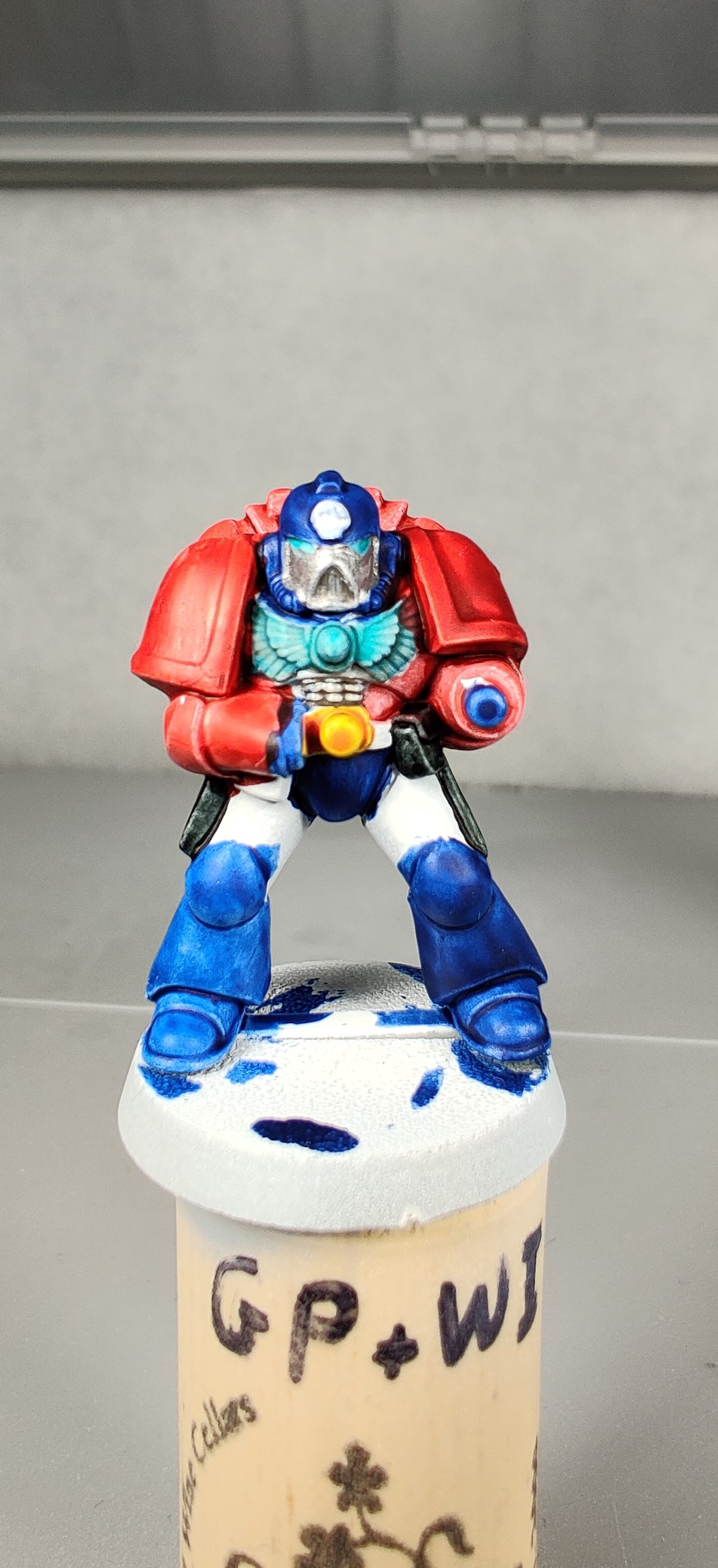 First Fists of the Prime Marine test model.